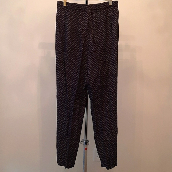 NWT Blue Print Pants - Picture 2 of 2